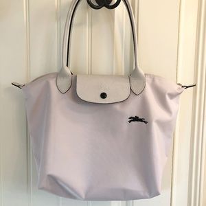 LONGCHAMP Le Pliage Nylon Small Tote Cream